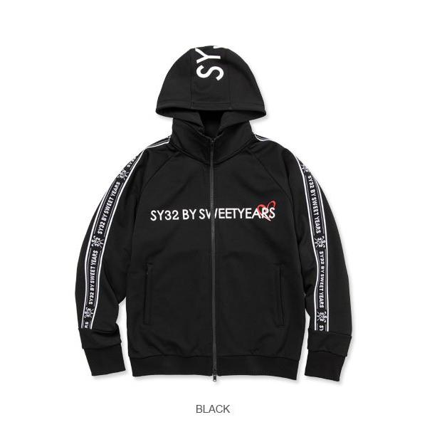 SY32ゴルフ フルジップパーカー 黒 SY32 by SWEET YEARS（エスワイサーティトゥバイスィートイヤーズ） 40