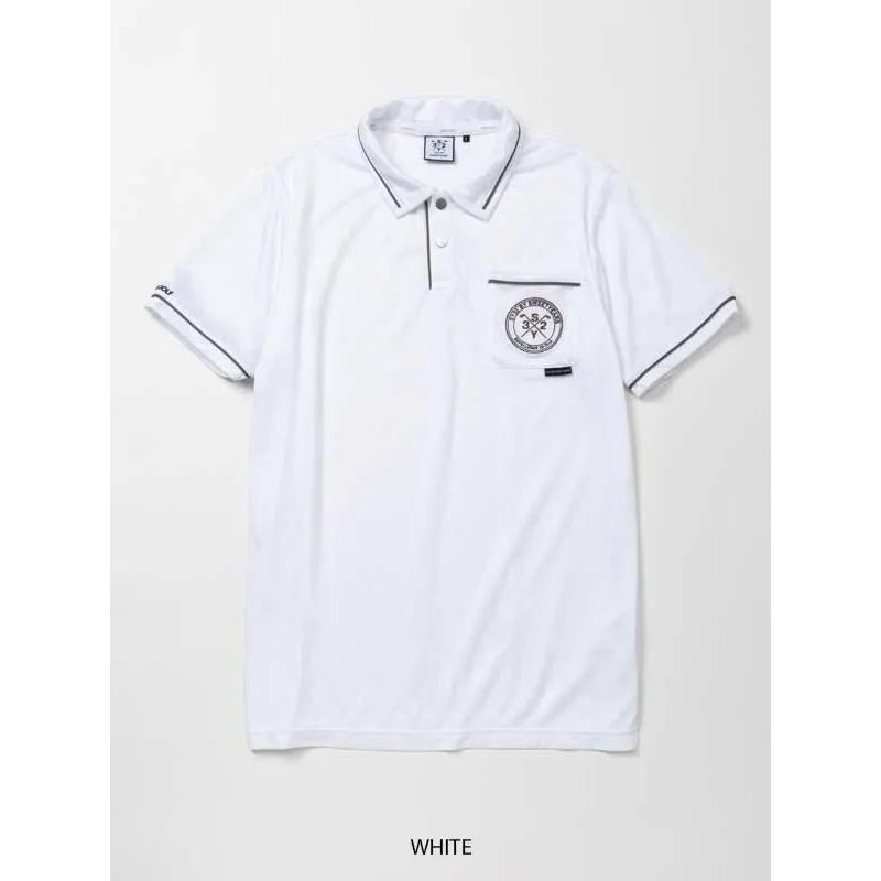 SY32 by SWEET YEARS 30%OFF ポロシャツ ホワイト ORIGINAL JQ PIPING