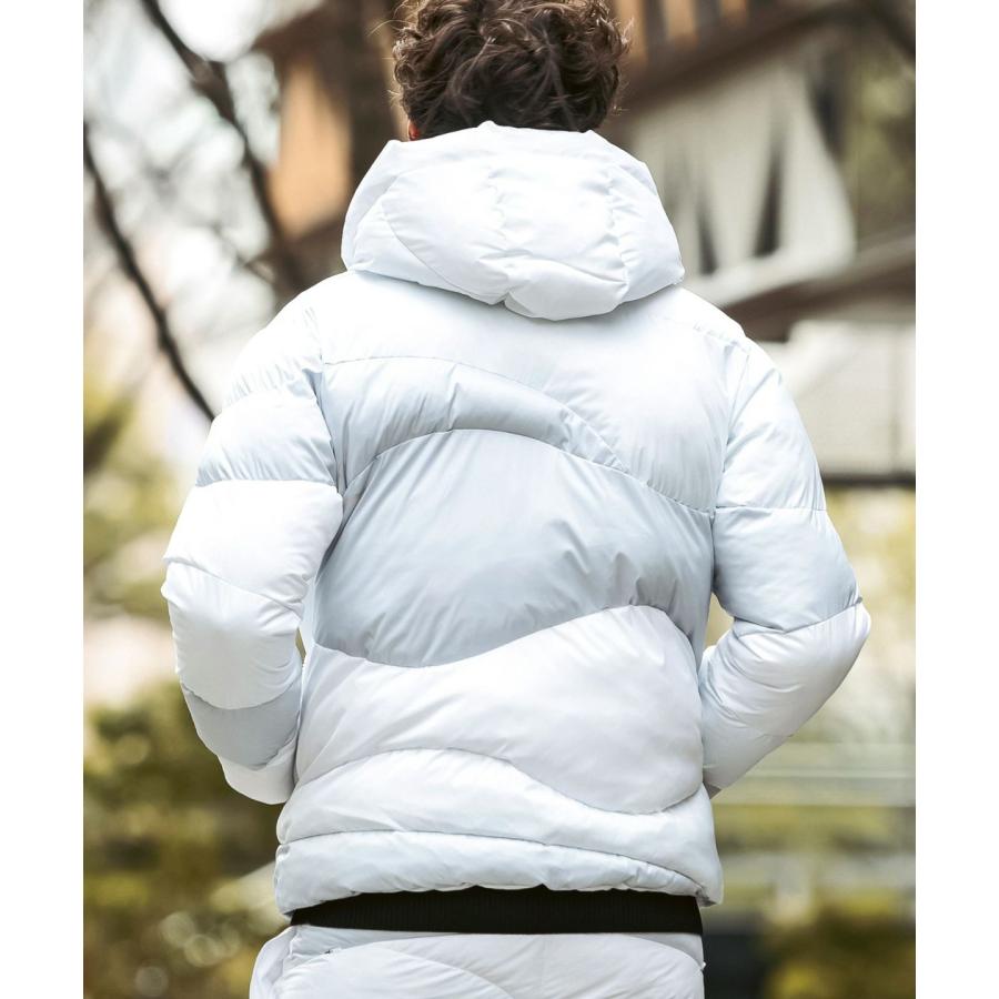 1PIU1UGUALE3 RELAX 50%OFF カモ柄キルティング中綿ジャケット