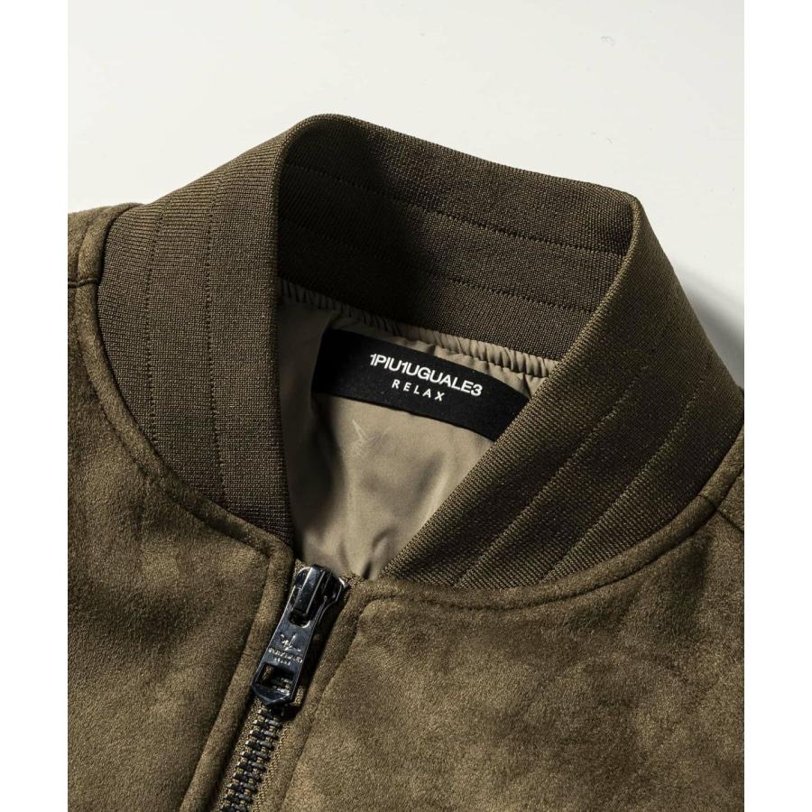 1PIU1UGUALE3 RELAX コンビネーション中綿ジャケット コンビネーション中綿ジャケット ブラック 1PIU1UGUALE3 RELAX ウノ