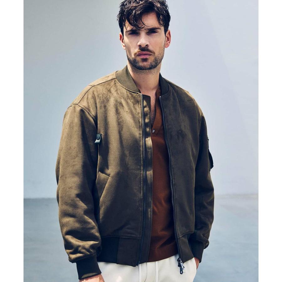 1PIU1UGUALE3 RELAX コンビネーション中綿ジャケット コンビネーション中綿ジャケット ブラック 1PIU1UGUALE3 RELAX ウノ