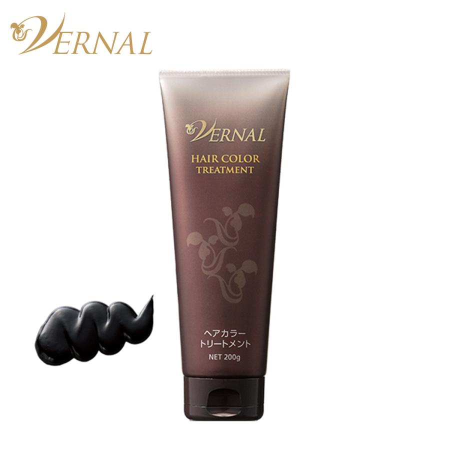 VERNAL（ヴァーナル） ヘアカラートリートメント 白髪染め 無添加処方