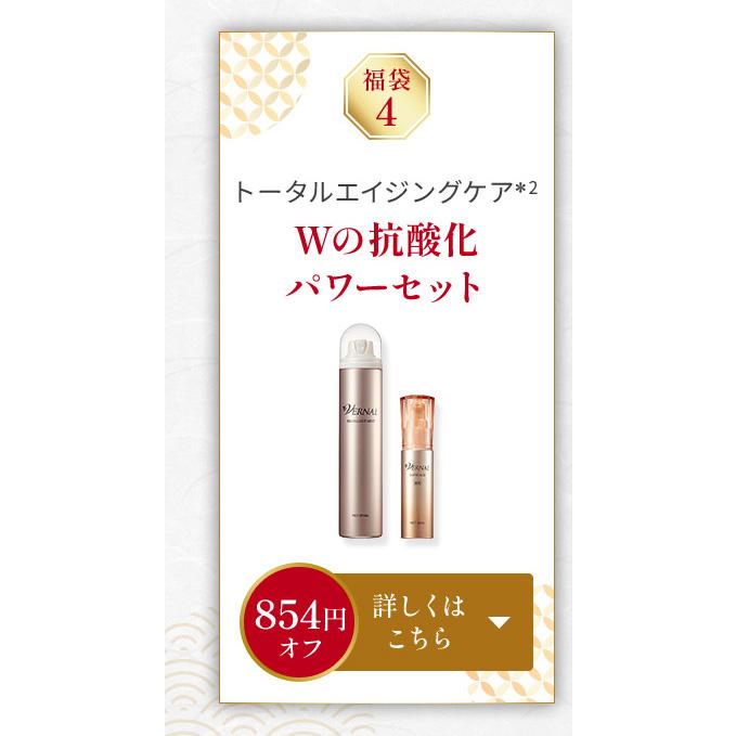 VERNAL（ヴァーナル） 【福袋】Wの抗酸化パワーセット 化粧水 美容液