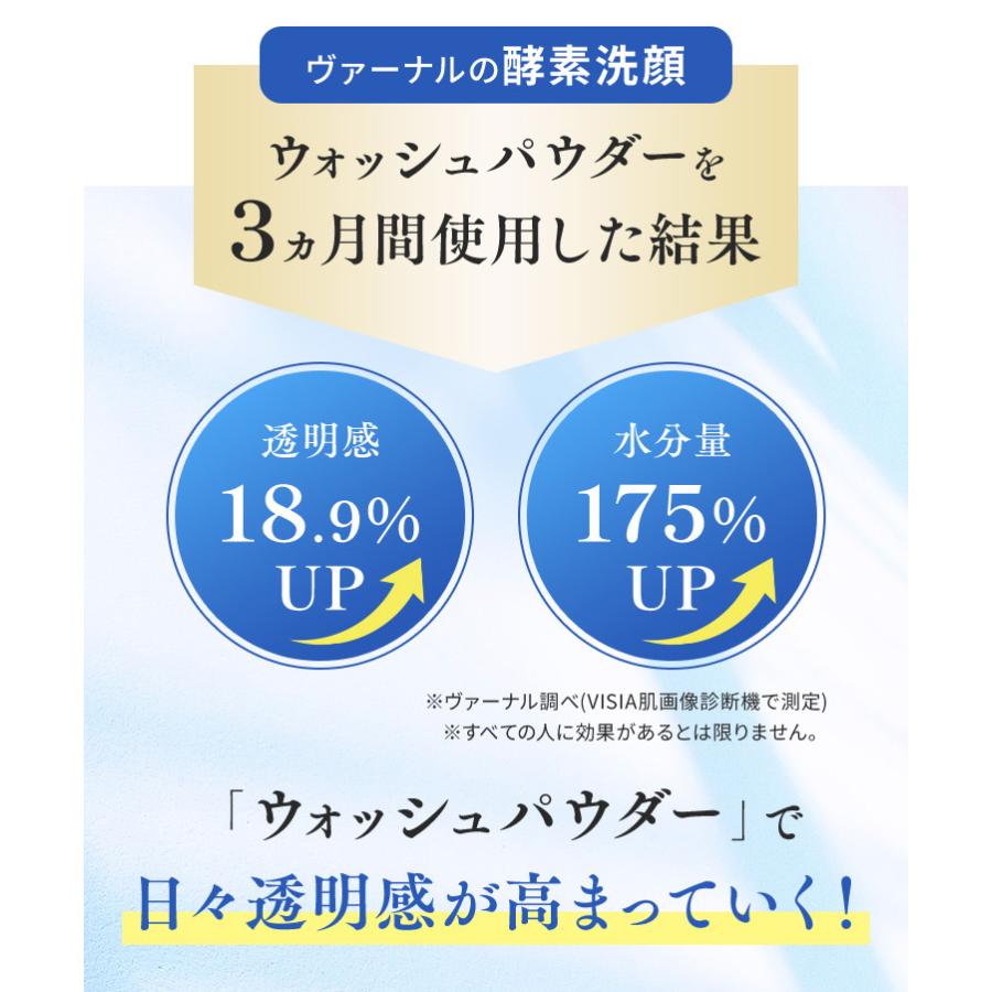 VERNAL（ヴァーナル） [薬用]ウォッシュパウダー3箱セット 酵素洗顔