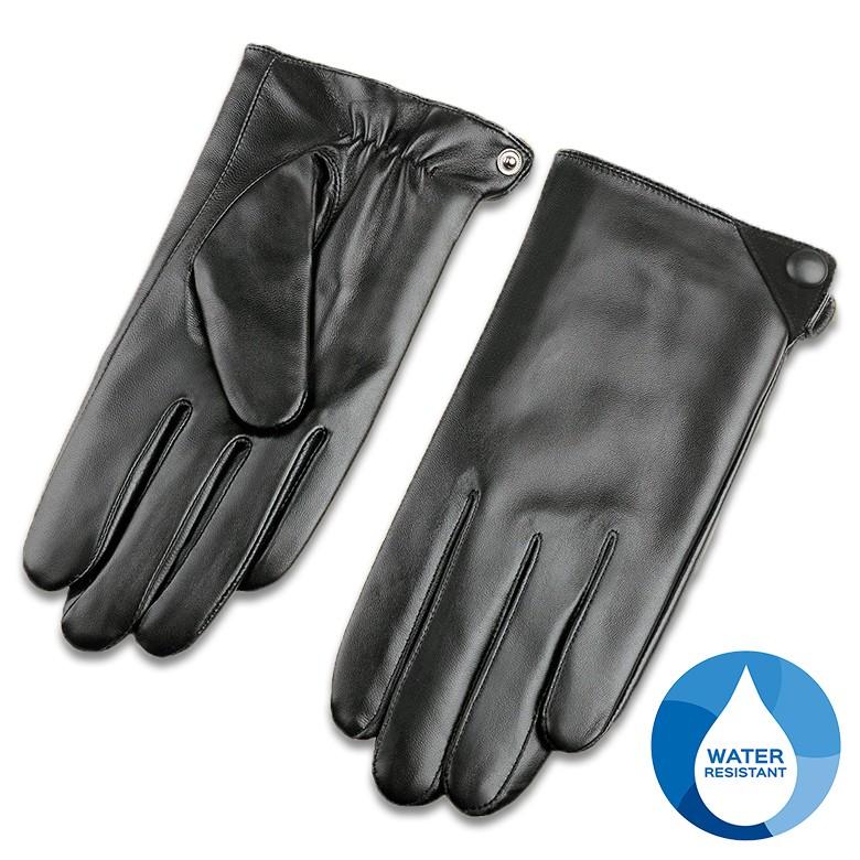 メンズ 手袋 グローブ 本革 羊革 ナッパ レザー 裏起毛 スマホ対応