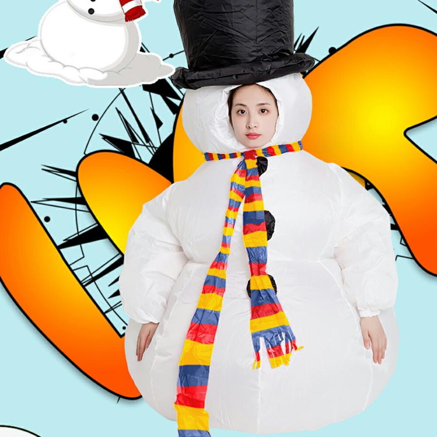 クリスマス インフレータブル 雪だるま フリーサイズ コスプレ面白着ぐるみ 送風機付け Usbタイプ Veroman Veroman Jp 通販 Yahoo ショッピング