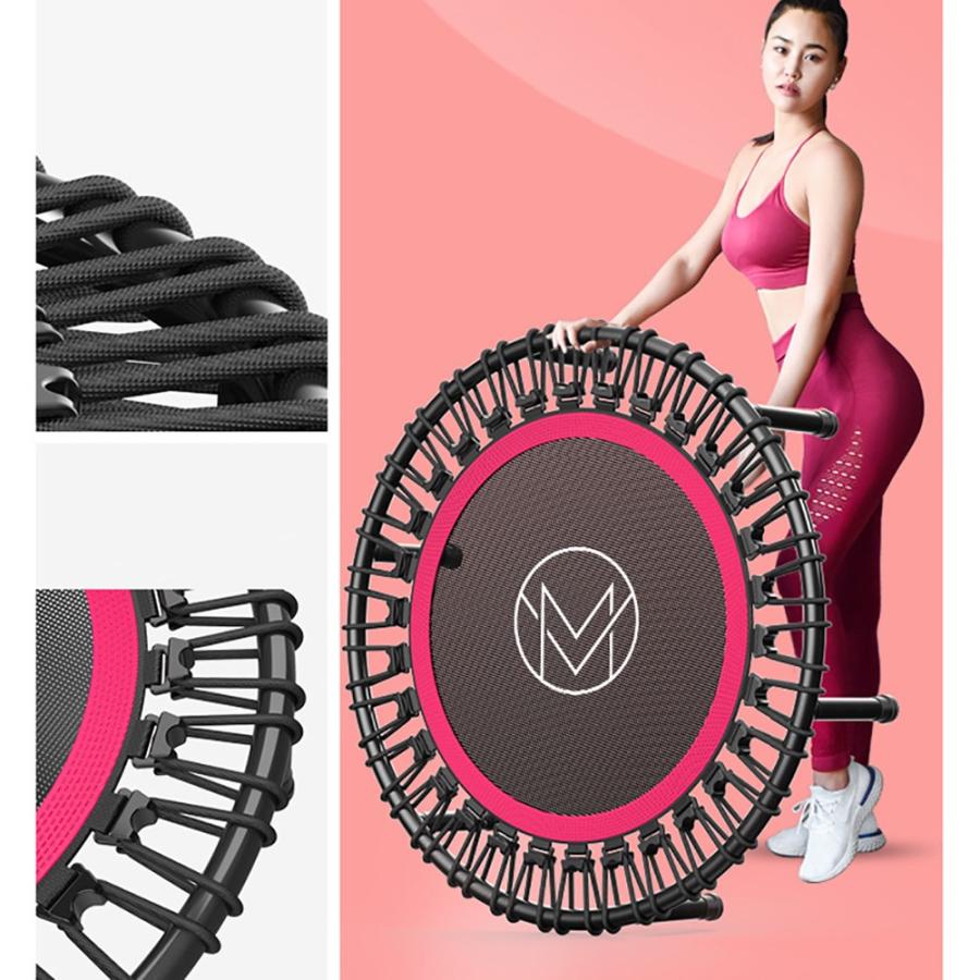 Lavera - トランポリン ダイエットステップ 静音 直径93cm 家庭用 子供用 大人用 家庭用トランポリン ダイエットステップ（静音タイプ）：La-VIE