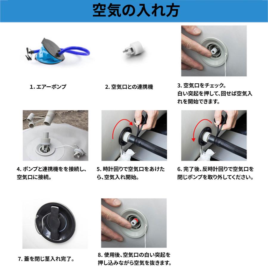 [3人乗り] VeroMan ゴムボート フィッシングボート インフレータブル ボート オール付き 船外機取り付け可能 大型の画像