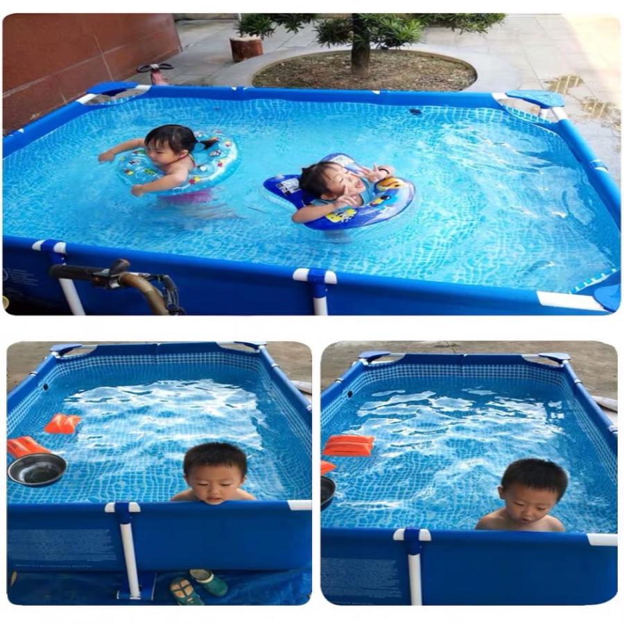 300cm Veroman フレームプール 大型 ファミリープール 折りたたみ ビニールプール Lサイズ Veroman Jp 通販 Yahoo ショッピング