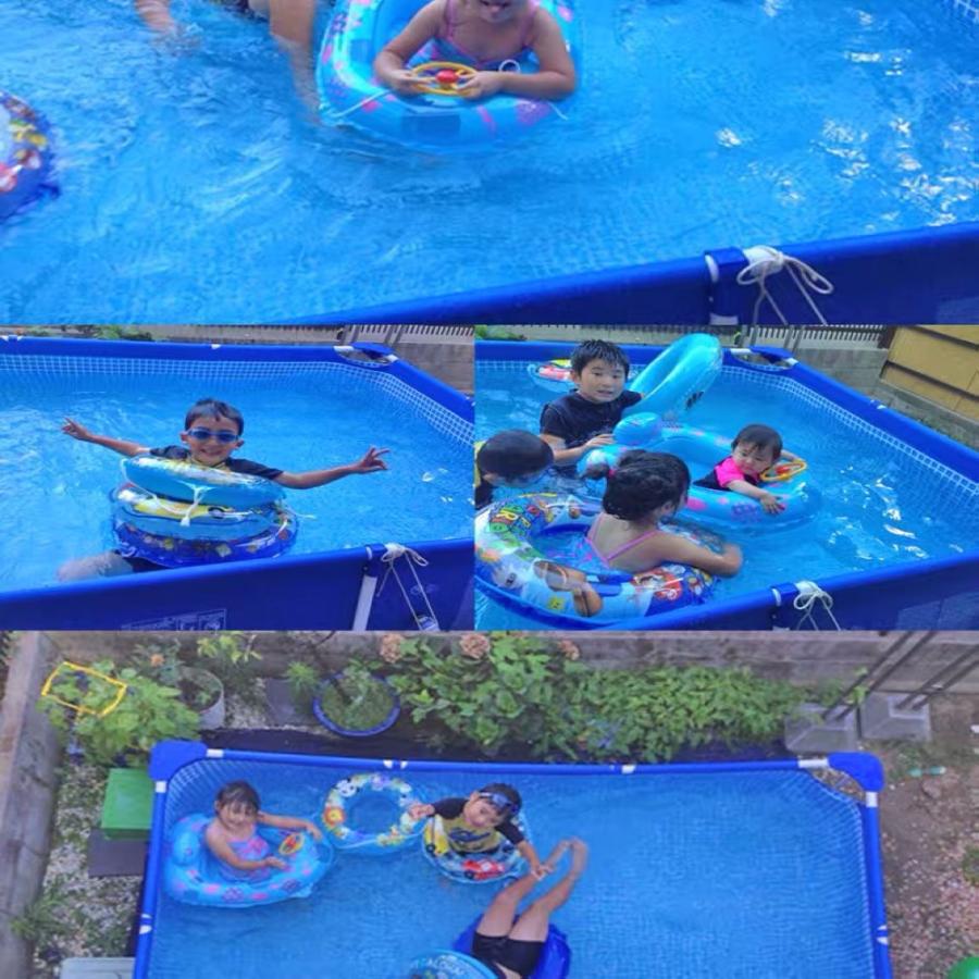 300cm Veroman フレームプール 大型 ファミリープール 折りたたみ ビニールプール Lサイズ Veroman Jp 通販 Yahoo ショッピング