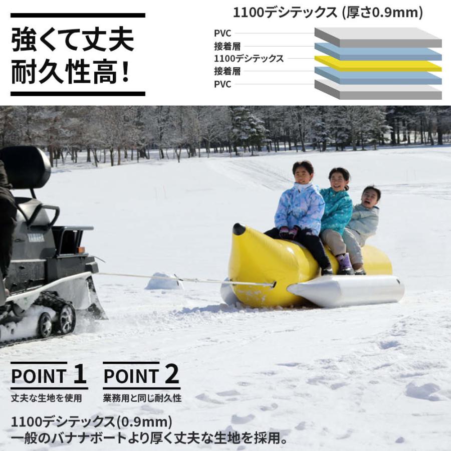 バナナボート3人用 楽天市場】[3人乗り] VeroMan バナナボート トーイングチューブ