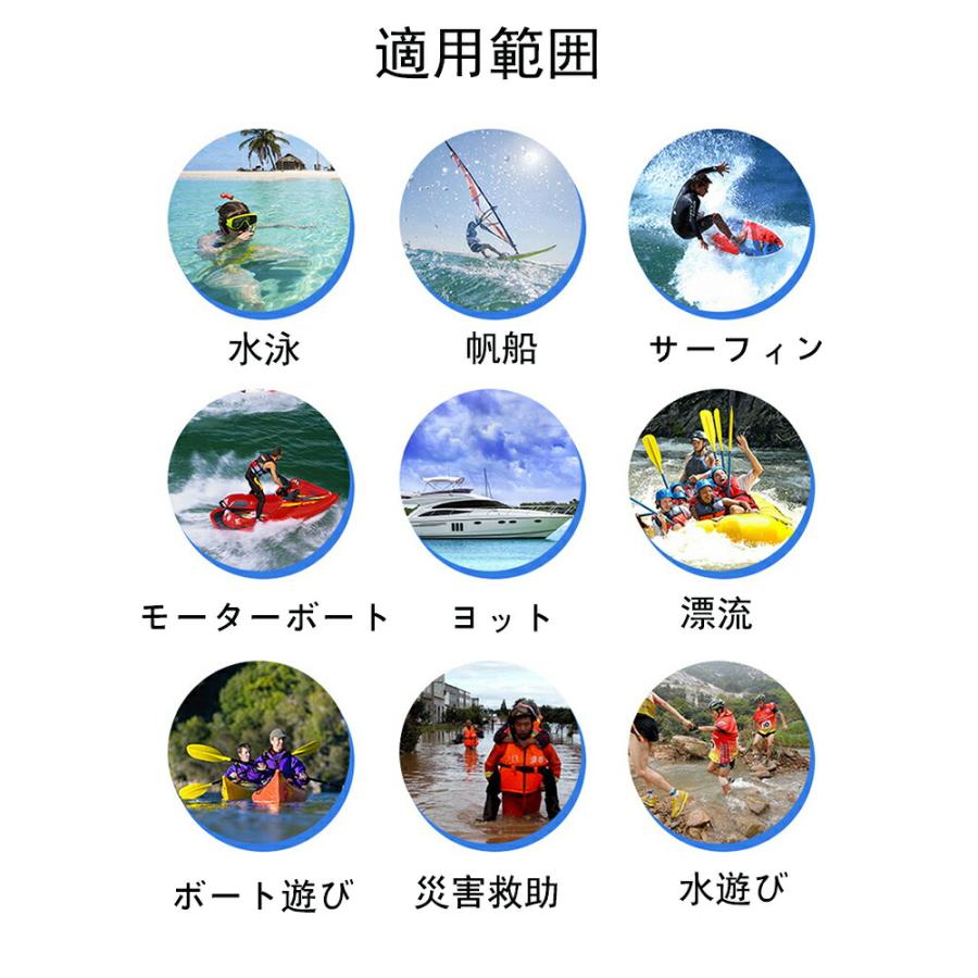 オレンジ] VeroMan ライフジャケット フローティングベスト 救命胴衣