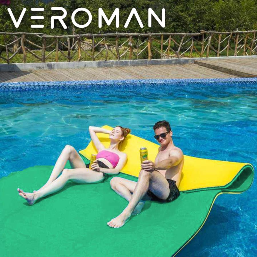 ウォーターマット 90cm×180cm] VeroMan ウォーターマット XPE素材 軽量 折りたたみ式