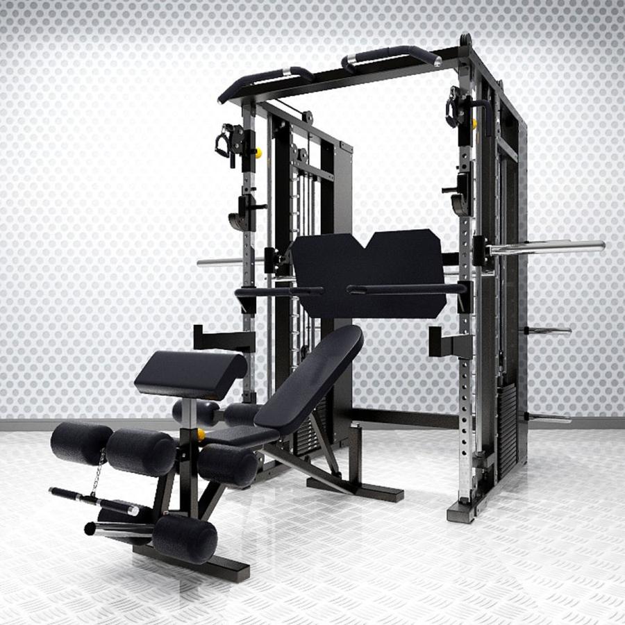 VeroMan 業務用 マルチトレーニングマシン 自宅トレーニング ホームジム パワーラック ベンチプレス ケーブルマシン スクワット 筋トレ