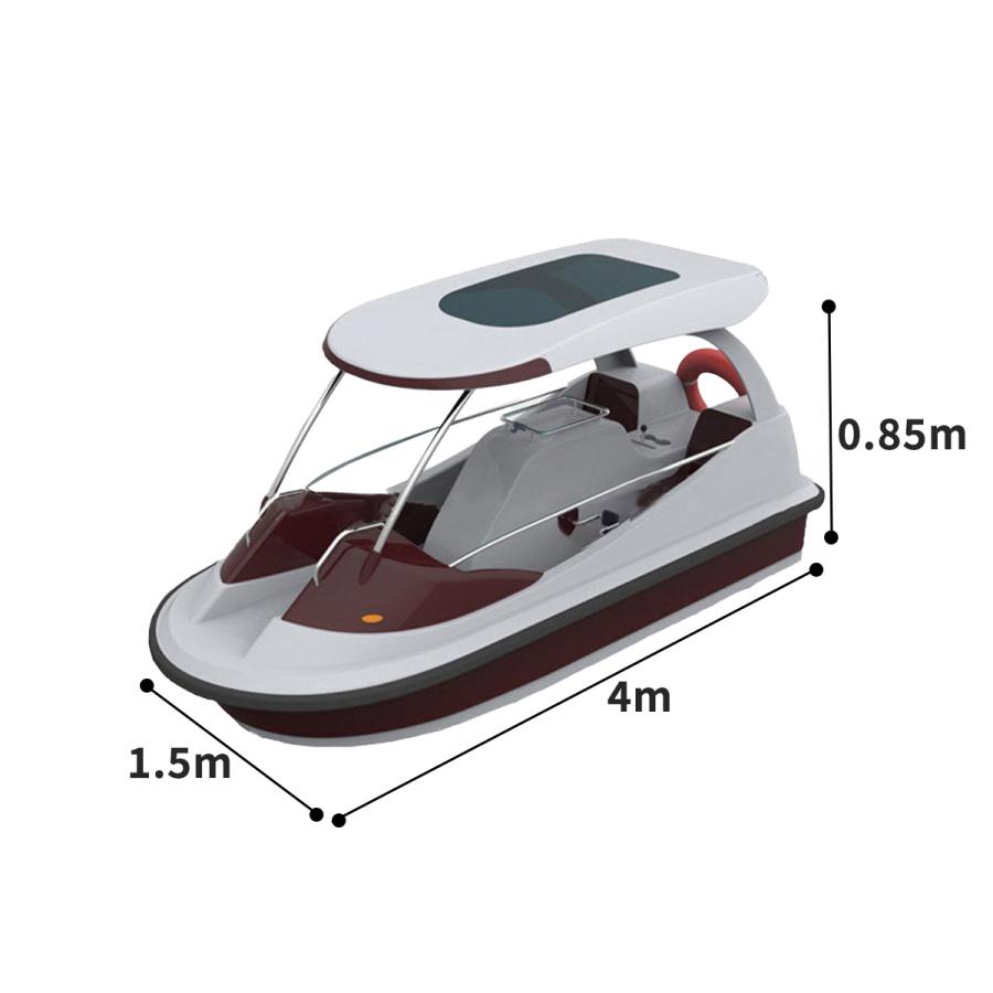 VeroMan 足漕ぎボート 水上自転車 水上アトラクション用ペダルボート