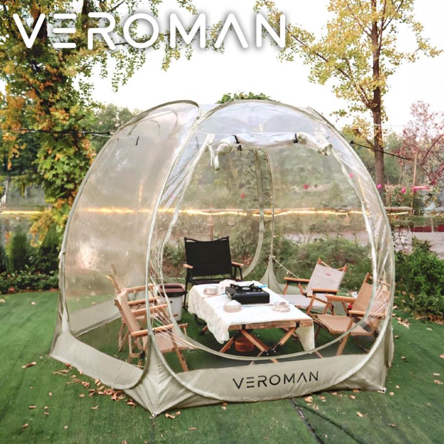VeroMan 透明テント バブルテント 六角形 スクリーンハウス VeroMan 透明テント バブルテント 六角形 スクリーンハウス