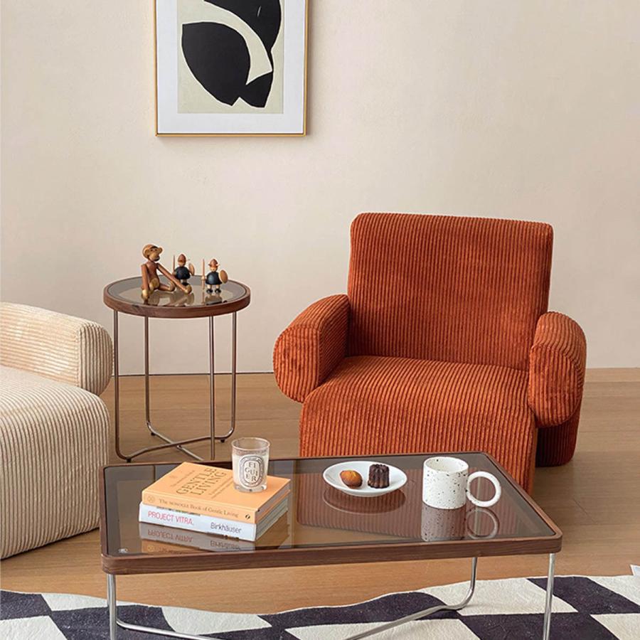 Veroman ソファー コーデュロイ 一人用 一人掛け ソファ ゆったり 椅子 布地 おしゃれ レトロ 韓国インテリア Veroman Jp 通販 Yahoo ショッピング