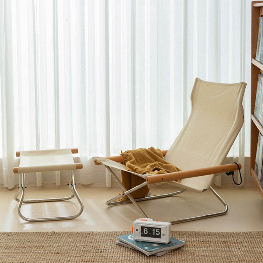 VeroMan 足置き フットレスト オットマン ロースタイルチェア用 読書 昼寝 室内キャンプ リラックス 快適お家時間 韓国インテリア 足置き