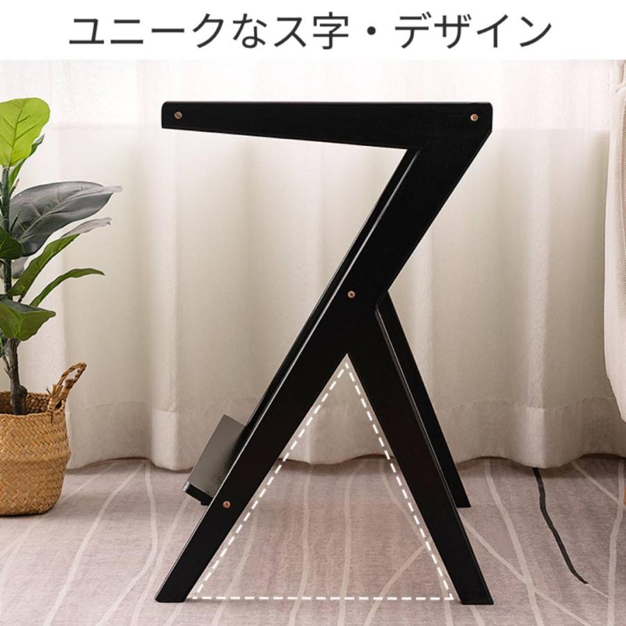VeroMan ガラスサイドテーブル 木製フレーム ラタン編み VeroMan ガラスサイドテーブル 木製フレーム ラタン編み