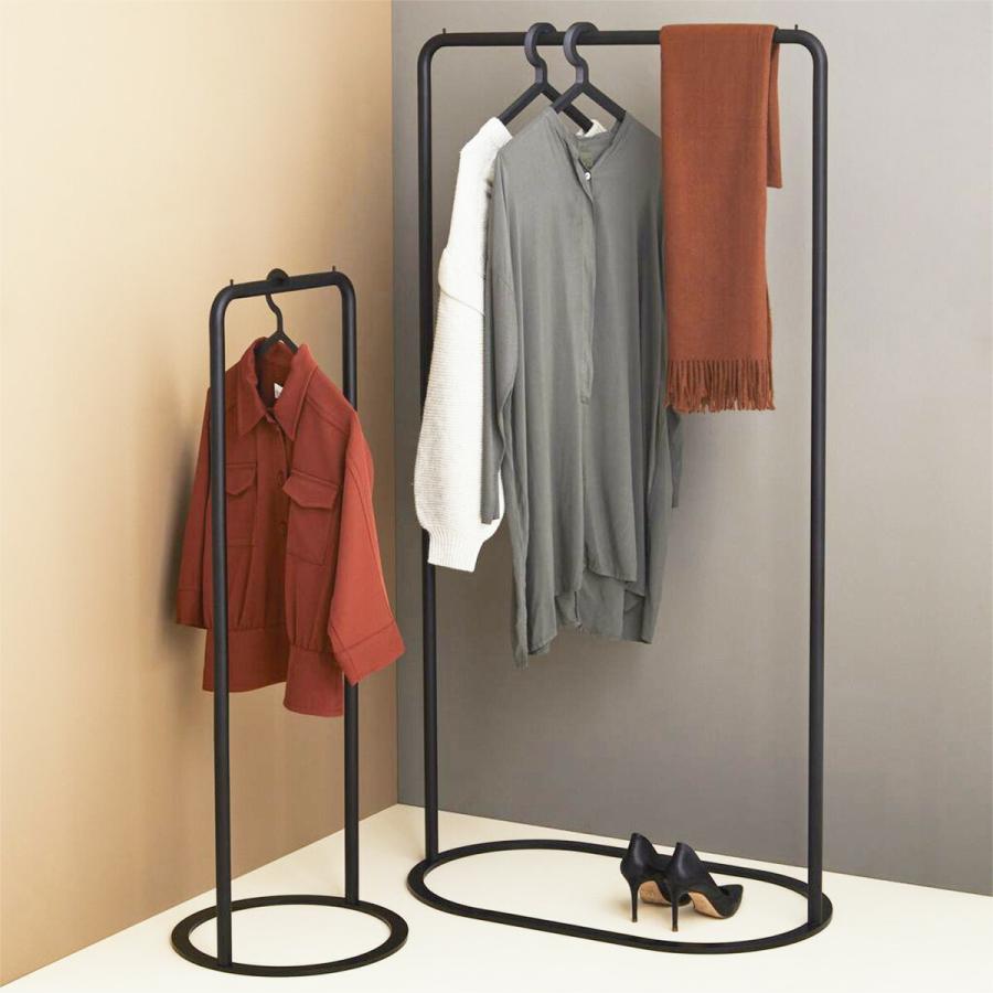 Veroman ハンガーラック おしゃれ シンプル スリム コートハンガー パイプハンガー パイプハンガー ハンガーラック 省スペース