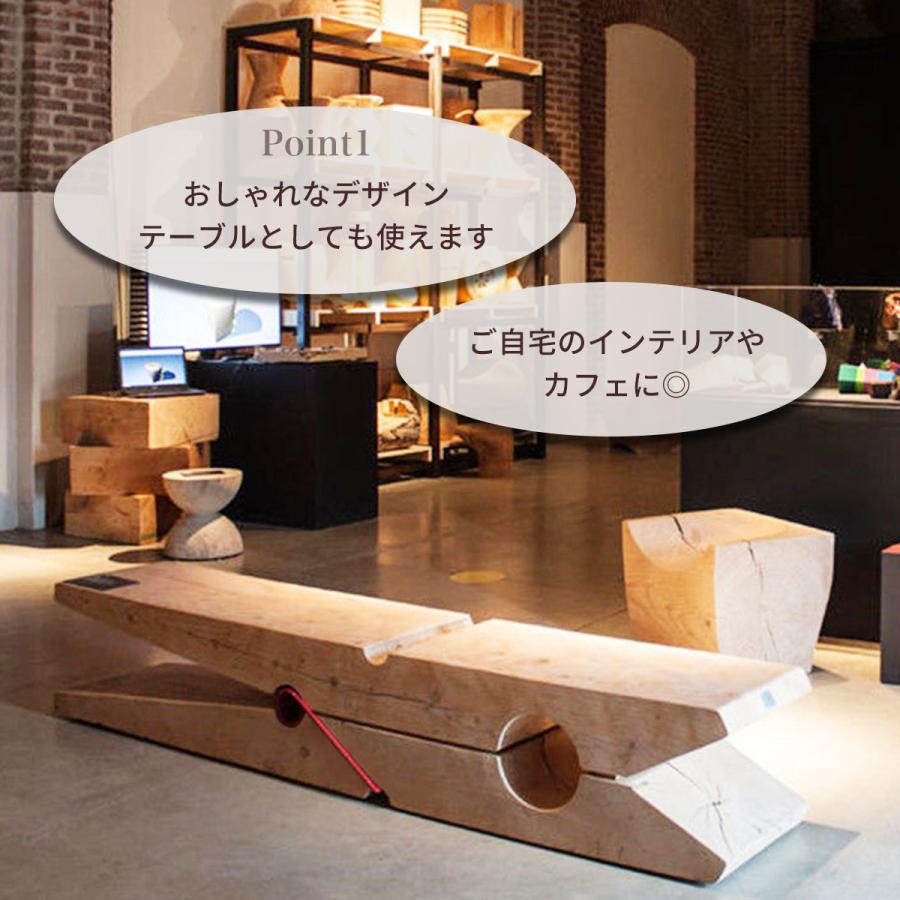 VeroMan ベンチ 木製 クリップ型 スツール チェア ダイニングベンチ 