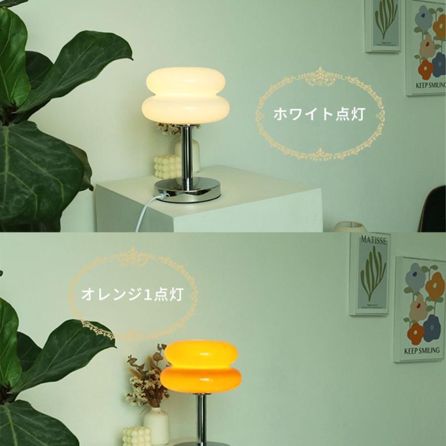 VeroMan テーブルランプ マカロン ベッドサイドランプ 卓上ライト USB