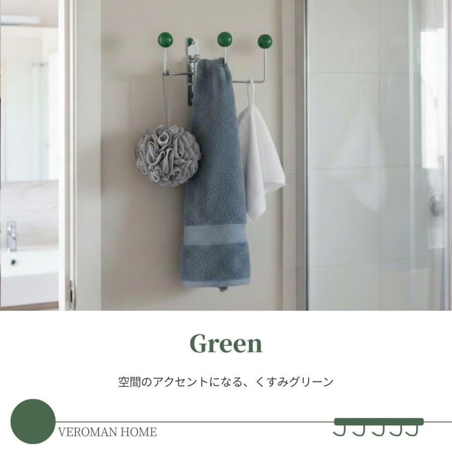 VeroMan 3段 壁掛けハンガー 壁掛けフック フック コートラック ラック