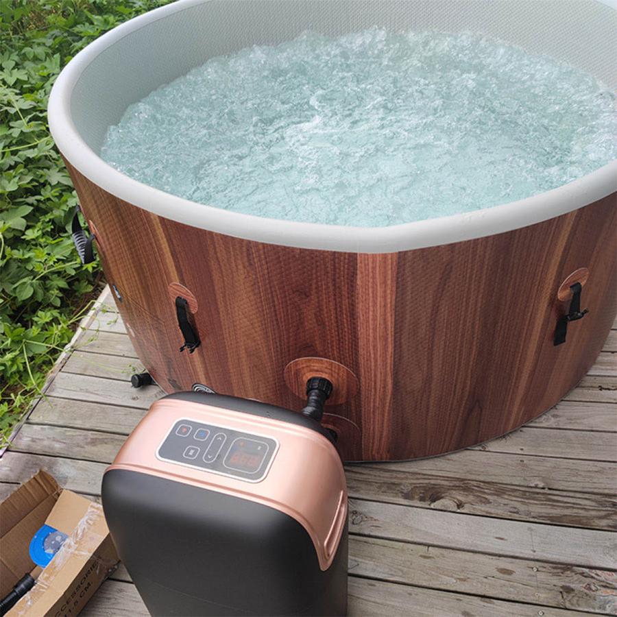 VeroMan ジャグジー バスタブ 空気で膨らむ ホームスパ ジェッドバス