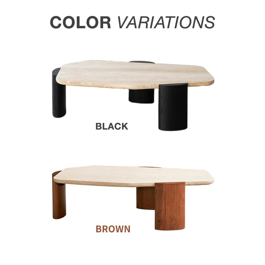 VeroMan モダン 木製 ローテーブル ナチュラルウッドテーブル テーブル ダイニング リビング 無垢材 シンプル 韓国インテリア 全2色  通販