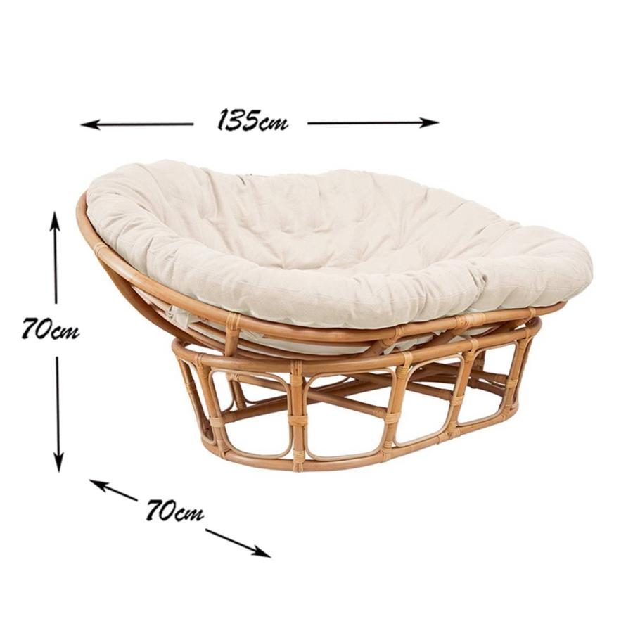 正規品 VeroMan ラタン編みチェア 二人掛け ソファ 背もたれ付き 安定設定 椅子 パステルカラー パステル 天然籐 リラックス 韓国インテリア 全6色 【KU1628445623】(59248円)