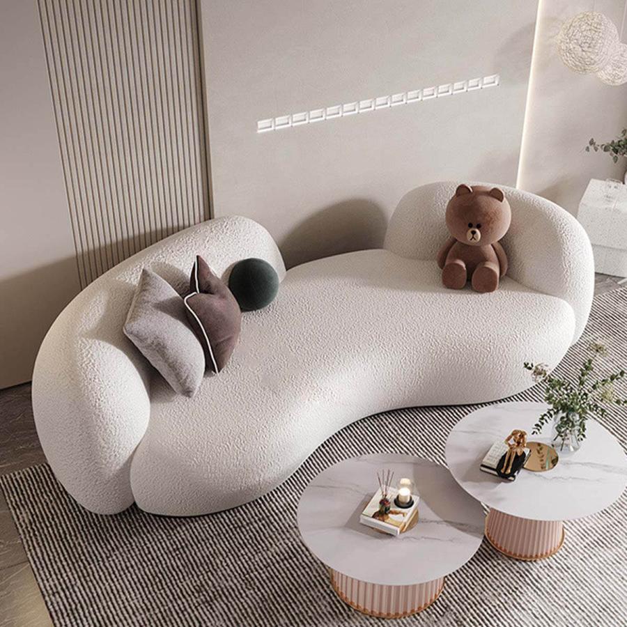 四人掛け] VeroMan ソファ カウチ ラグジュアリーソファ リビング 高級