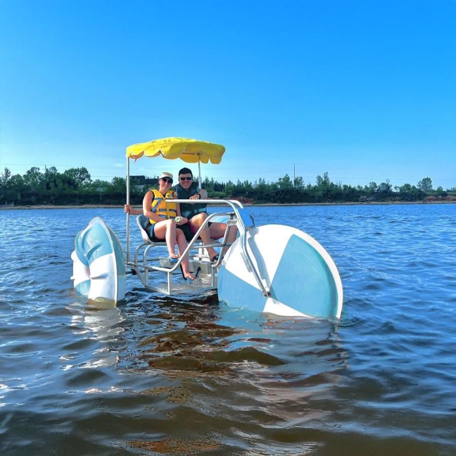 VEROMAN 足漕ぎボート 足漕ぎボード 水上自転車 水上ボード 足漕ぎ