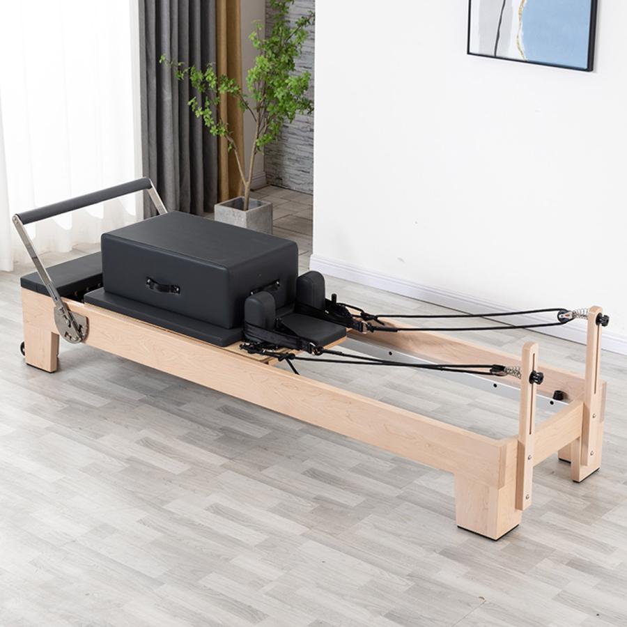 メープル材]VeroMan 木製 ピラティス リフォーマー マシン ピラティス