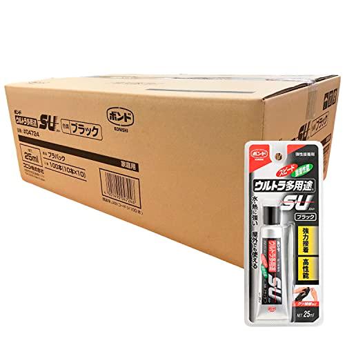 コニシ 【箱売り】 ボンド ウルトラ多用途SU ブラック 25ｍｌ 100本入 : a-b0bgn1fgf9-20231006 : Verona -  通販 - Yahoo!ショッピング