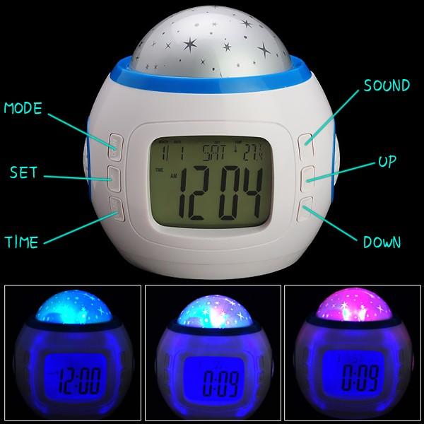 プラネタリウム ライト 家庭用 時計 デジタル目覚まし時計 置き時計 音楽観賞モード付き 投影 星空 星座 夜空 天井 壁 再現 ホームプラネタリウム Relieve 通販 Yahoo ショッピング
