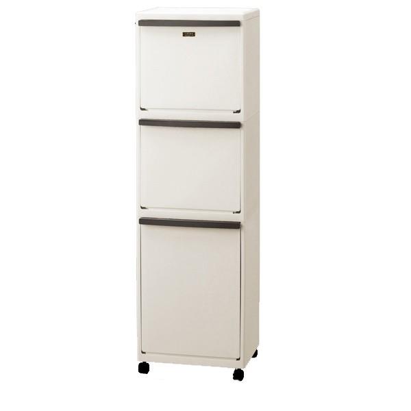 ゴミ箱 分別 縦型 3段 キャスター スリム キッチン 55l 大容量 おしゃれ フタ付き 引き出し式 ダストボックス アイデア 天馬 イーラボ El 3531 Relieve 通販 Yahoo ショッピング