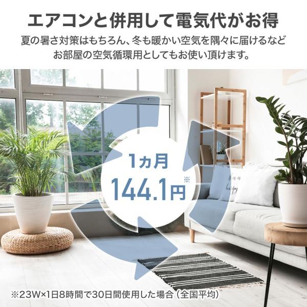 クリップ扇風機 首振り コンセント式 23cm ac 扇風機 クリップ クリップ式扇風機 小型 強力 壁掛け 黒 サーキュレーター 卓上 テクノス CI-239 | TEKNOS | 02