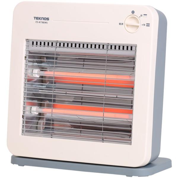 電気ヒーター 足元 電気ストーブ ヒーター ストーブ 転倒OFFスイッチ 暖房器具 デスク トイレ 暖房 子供部屋 脱衣所 テクノス TEKNOS | ブランド登録なし | 08