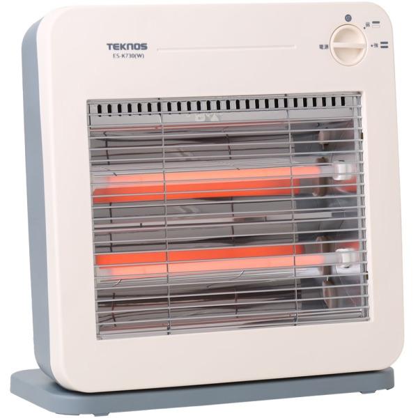 電気ヒーター 足元 電気ストーブ ヒーター ストーブ 転倒OFFスイッチ 暖房器具 デスク トイレ 暖房 子供部屋 脱衣所 テクノス TEKNOS | ブランド登録なし | 09