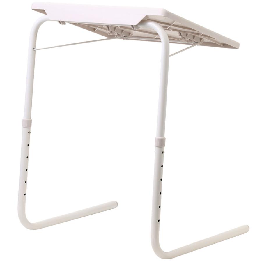 サイドテーブル 折りたたみテーブル 昇降 ベッドサイド 高さ調節 角度調整 簡易テーブル ソファサイド おしゃれ 一人用 作業台 マルチテーブル | ブランド登録なし | 07