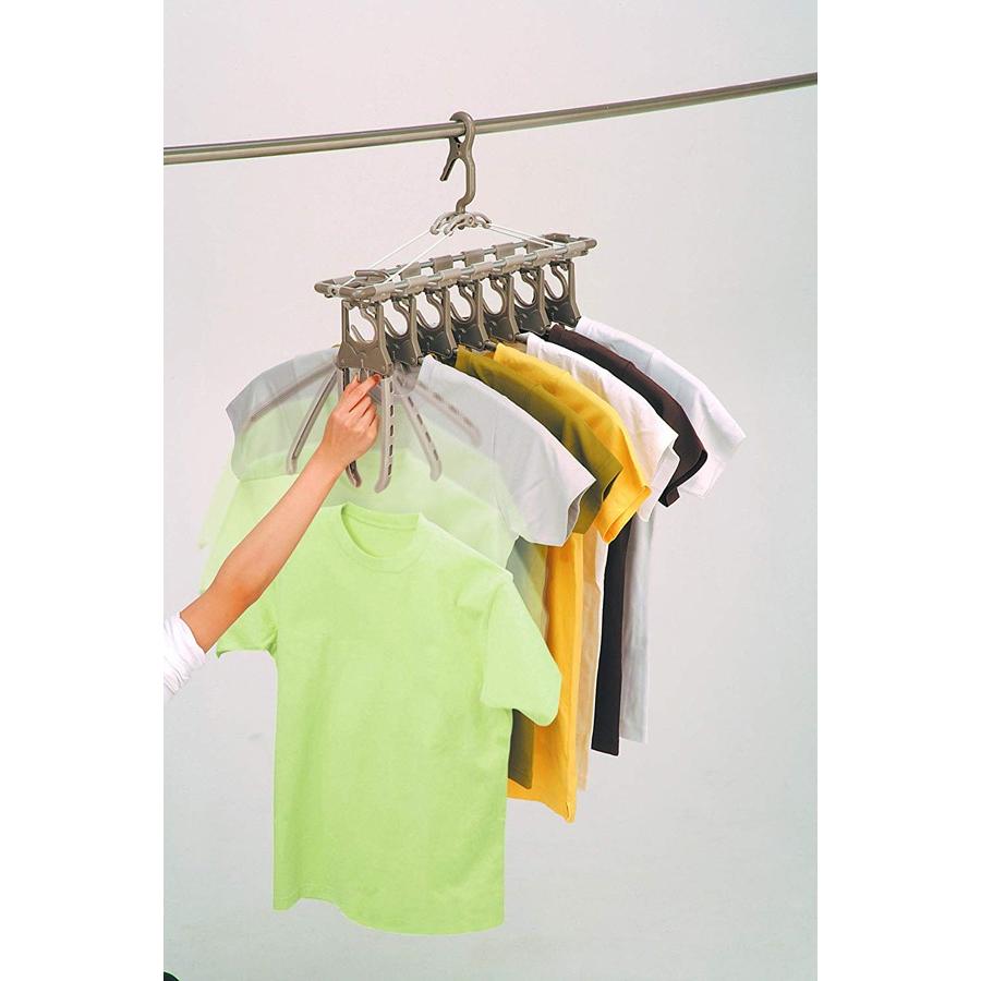 ピンチハンガー 引っ張る 洗濯物干し ハンガー 物干しハンガー 洗濯ハンガー ピンチハンガー 40ピンチ 折りたたみ ハンガー 洗濯 物干し 洗濯ばさみ | ブランド登録なし | 02
