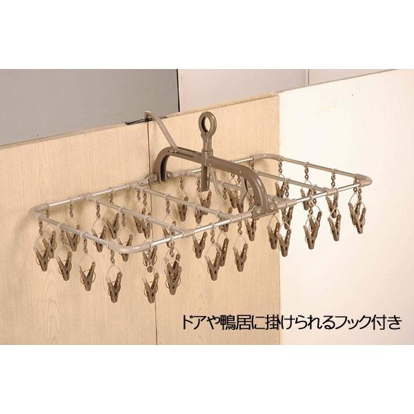 ピンチハンガー 引っ張る 洗濯物干し ハンガー 物干しハンガー 洗濯ハンガー ピンチハンガー 40ピンチ 折りたたみ ハンガー 洗濯 物干し 洗濯ばさみ | ブランド登録なし | 01