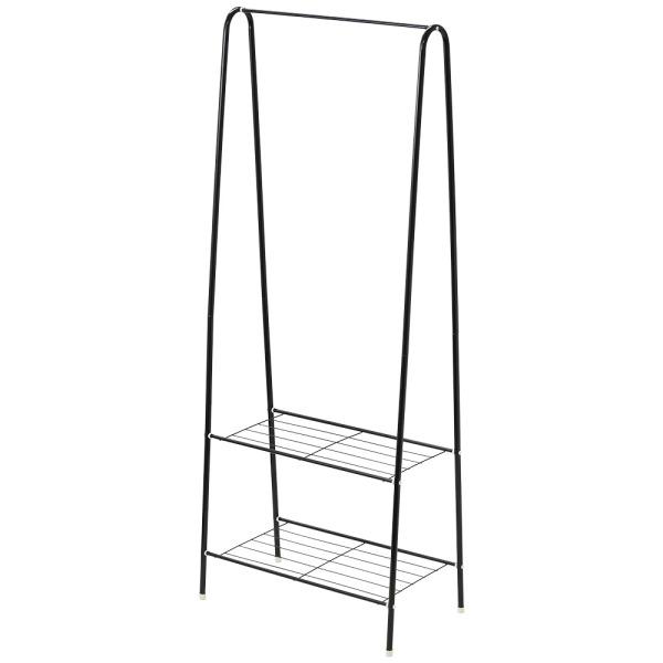 ハンガーラック スリム 2段 頑丈 おしゃれ 60cm 玄関 一人暮らし 新生活 服かけるラック 洋服掛け ラック 省スペース 収納 洋服ラック | ブランド登録なし | 08