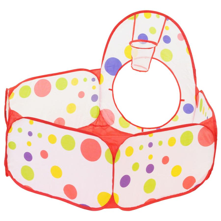 キッズテント トンネル 子供用テント キッズテントハウス 子供テント テント 室内 子供テントハウス ボールプール ボールテント バスケットゴール付き子供用 | ブランド登録なし | 11