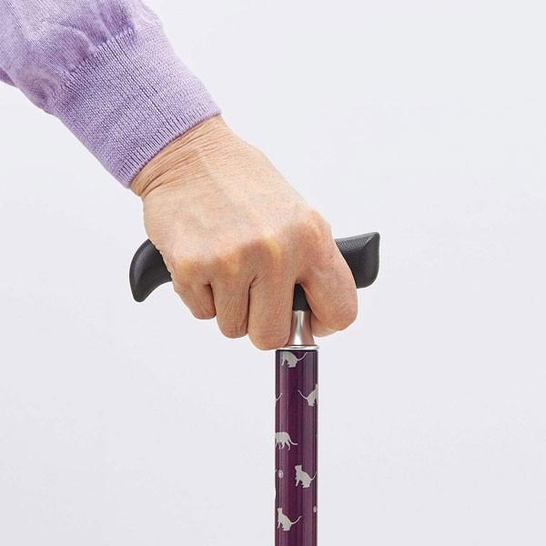 杖 介護 4点 両手 4点杖 女性 男性 自立式 補助ハンドル付き 4本足 ステッキ おしゃれ 伸縮 つかまり立ち 介護用品 四点杖 お助け杖 室内 | ブランド登録なし | 04