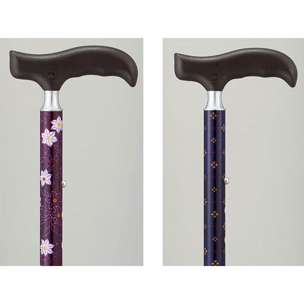 杖 4点杖 おしゃれ 折りたたみ 介護 自立式 介護用 4点杖 四点杖 ネームホルダー付き 高齢者 歩行補助具 コンパクト 折り畳み 歩行補助 リハビリ | ブランド登録なし | 07