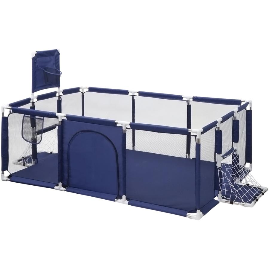 114t 未使用品 ベビーサークル ベビーフェンス サークル メッシュ グレー 120×120 y112704t ベビーサークル メッシュ 四角 通常サイズ 子供用 プレイヤード
