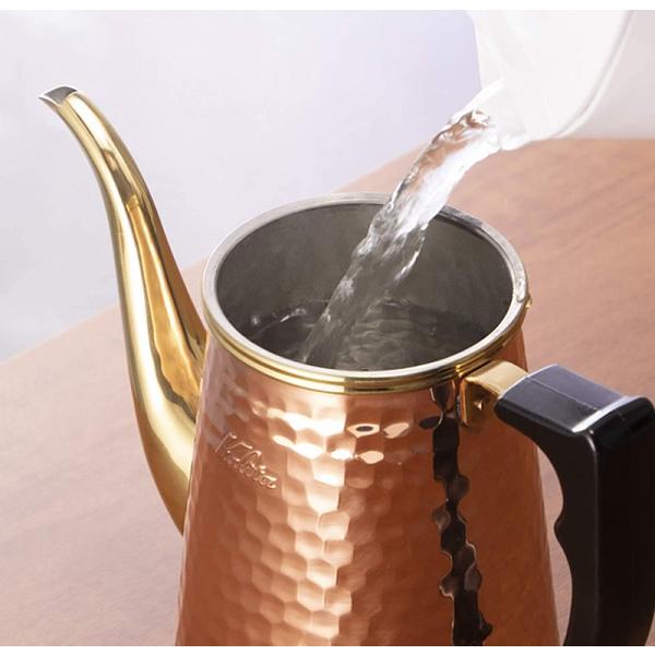 カリタ コーヒーポット 銅 700ml ドリップケトル 日本製 Kalita Cuケトル Cu 700 コーヒーケトル 52262 ケトル ポット 細口 ポット 銅ポット カリタ コーヒーポット 銅 700ml ドリップケトル 日本製 Kalita Cuケトル Cu 700 コーヒーケトル 52262 ケトル ポット 細口 ポット 銅ポット