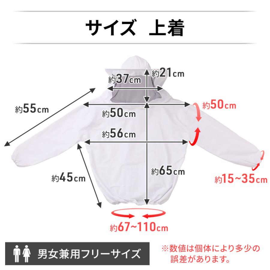 養蜂用 防護服 防護 服 手袋 防止 蜂 草刈り セット スズメバチ