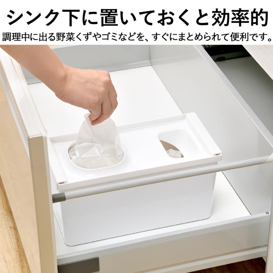 トトノ 収納 キッチン TOTONO レジ袋 レジ袋収納ケース 収納ケース